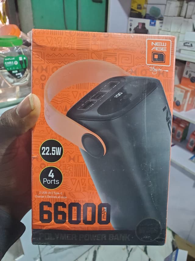 New Age powerbank 66,000mah